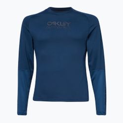Tricou Oakley Factory Pilot pentru bărbați albastru marin FOA500224