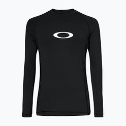 Oakley Ellipse Rashguard tricou de înot pentru bărbați negru FOA40376702E