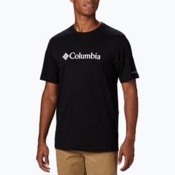 Tricou de trekking pentru bărbați Columbia CSC Basic Logo negru 1680053010