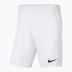 Pantaloni scurți de fotbal pentru copii Nike Dry-Fit Park III alb BV6865-100