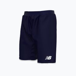 Pantaloni scurți de fotbal pentru copii New Balance Match Junior albastru marin NBEJS9026