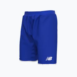 Pantaloni scurți de fotbal pentru copii New Balance Match Junior albastru NBEJS9026
