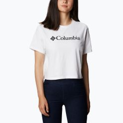 Columbia pentru femei North Cascades Cropped trekking shirt alb 1930051101
