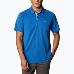 Tricou polo pentru bărbați Columbia Nelson Point albastru 1772721432