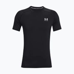 Under Armour HeatGear Armour Fitted tricou de antrenament pentru bărbați negru 1361683