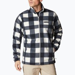 Hanorac de bărbați Columbia Steens Mountain Printed fleece sweatshirt maro 1478231