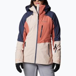 Jachetă de schi pentru femei Columbia Platinum Peak 3L portocaliu 2008281