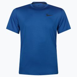 Tricou de antrenament pentru bărbați Nike Np Df Hpr Dry Top Ss, albastru, CZ1181-492