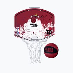 Wilson NBA Miami Heat Mini Hoop roșu WTBA1302MIA