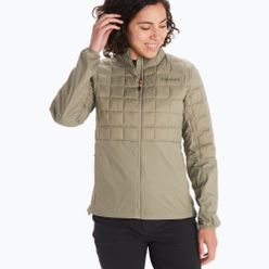 Jachetă hibridă fără pene pentru femei Marmot Echo Featherless Hybrid verde M12394