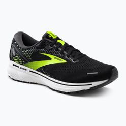 Pantofi de alergare pentru bărbați BROOKS Ghost 14 negru-verde 1103691D047