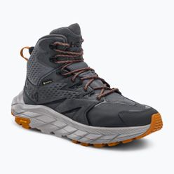 HOKA cizme de drumeție pentru bărbați Anacapa Mid GTX gri 1122018-CHMS