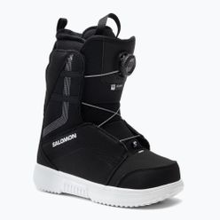 Cizme de snowboard pentru copii Salomon Project Boa negru L41681700