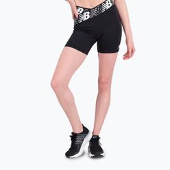 Pantaloni scurți de antrenament pentru femei New Balance Relentless Fitted negru NBWS21182