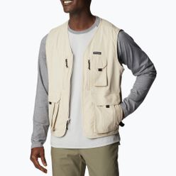 Vestă de trekking pentru bărbați Columbia Silver Ridge Utility bej 2030733