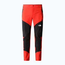 Pantaloni de drumeție pentru bărbați The North Face Felik Felik Slim Tapered roșu/negru NF0A825WWU51