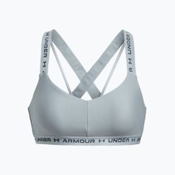 Sutien de fitness Under Armour Crossback Low gri 1361033-465