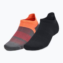 Under Armour Ad Run Lite 2Pk Ns Tabs șosete de alergare negru 1376077