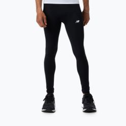 Pantaloni compresivi de alergat pentru bărbați New Balance C​ompression Tight negri NBMP231120BK