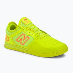 Încălțăminte de fotbal pentru bărbați New Balance Audazo V5+ Pro IN galbenă NBMSA1IY55