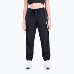 Pantaloni de antrenament pentru femei New Balance Essentials Essentials Stacked Logo French negru NBWP31530