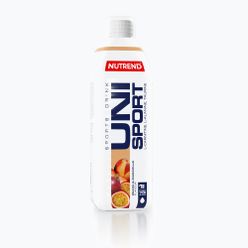 Băutură izotonică cu piersică și fructul pasiunii Nutrend Unisport 1000Ml, alb-portocaliu, VT-017-1000-BM