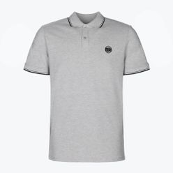 Bărbați Pit Bull Polo Slim Logo tricou gri 210204150003