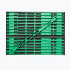 Sensas cutie de pescuit + mulinete 30 buc negru-verde 03258