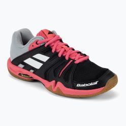 Pantofi de badminton pentru femei BABOLAT 22 Shadow Team negru/roz 31F2106