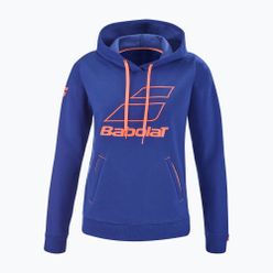 Hanorac de tenis pentru femei Babolat Exercise Hood albastru 4WTD041