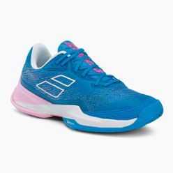 Pantofi de tenis pentru femei Babolat Jet Mach 3 Clay albastru 31S23685