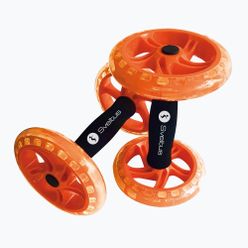 Roți de exerciții Sveltus Double AB Wheel (2 buc.) portocaliu 2607