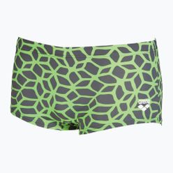 Boxeri de înot pentru bărbați arena Carbonics Low Waist Short gri-verde 000053