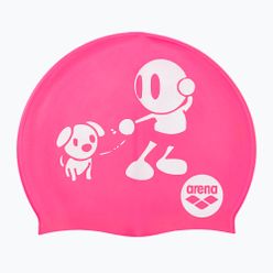 Șapcă de înot pentru copii arena Kun Cap roz 91552/901