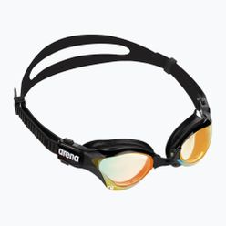 Ochelari de înot Arena Cobra Tri Swipe Mirror galben cupru/negru 002508/355