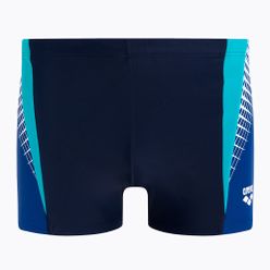 Bokserki kąpielowe męskie arena Threefold Short granatowe 004193/781
