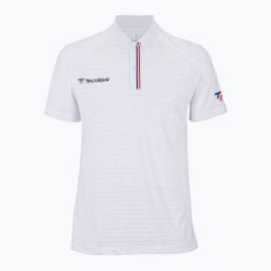 Tricou de tenis pentru bărbați Tecnifibre Polo alb 22F3VE F3