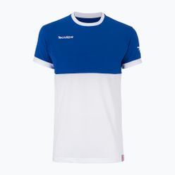 Tricou de tenis pentru bărbați Tecnifibre F1 Stretch albastru și alb 22F1ST