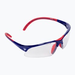 Ochelari de squash Tecnifibre albastru/roșu 54SQGLRE21