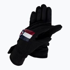 Mănuși de schi pentru copii Rossignol Jr Sport Chic Stretch Impr, negru, RLJYG07