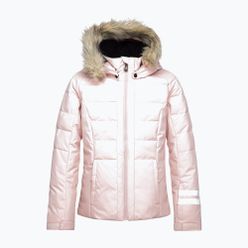 Jachetă de schi pentru copii Rossignol Girl Polydown, roz, RLKYJ15