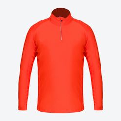 Tricou termoactiv pentru bărbați Rossignol Classique 1/2 Zip portocaliu