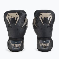 Venum Impact mănuși de box negru-gri VENUM-03284-497