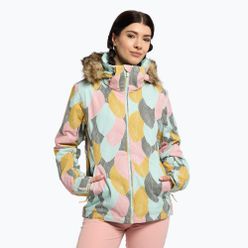 Jachetă de snowboard pentru femei Roxy Jet Ski colorată ERJTJ03361-TPC1