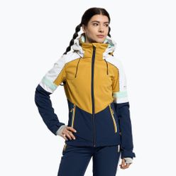Jachetă de snowboard pentru femei Roxy Peak Chic Softshell galben-verde ERJTJ03396-YLV0