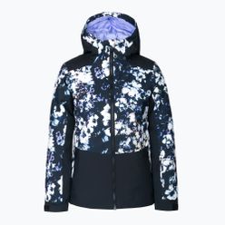 Jachetă de snowboard pentru copii Roxy Silverwinter negru și alb ERGTJ03146