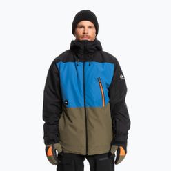 Quiksilver Sycamore jachetă de snowboard pentru bărbați negru-albastru EQYTJ03335