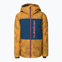 Jacheta de snowboard pentru copii Quiksilver Side Hit Orange EQBTJ03158