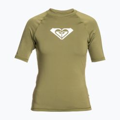 Tricou de înot pentru femei ROXY Whole Hearted verde ERJWR03548-GNG0
