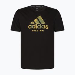 Tricou de antrenament adidas Boxing Logo, negru, ADICLTS20B